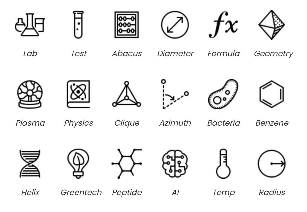 Science Icon Set - Vol 1 | Notion Things
